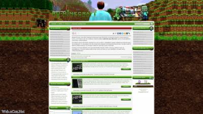 Шаблон для uCoz Ru-Minecraft