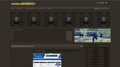 Шаблон Make-Amxserv (OLD) для uCoz