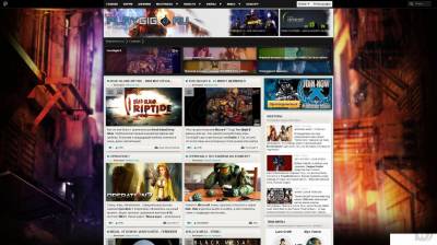 Шаблон New Playgig для ucoz